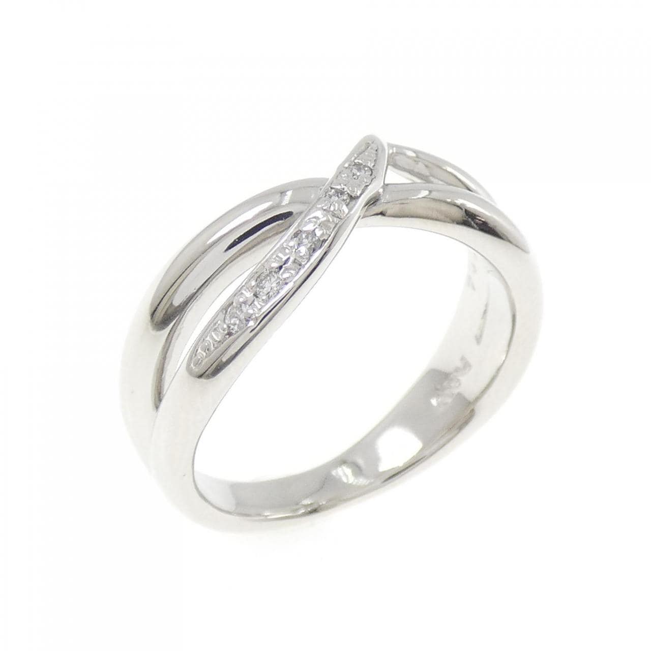 PT900 ダイヤモンド リング 0.04CT