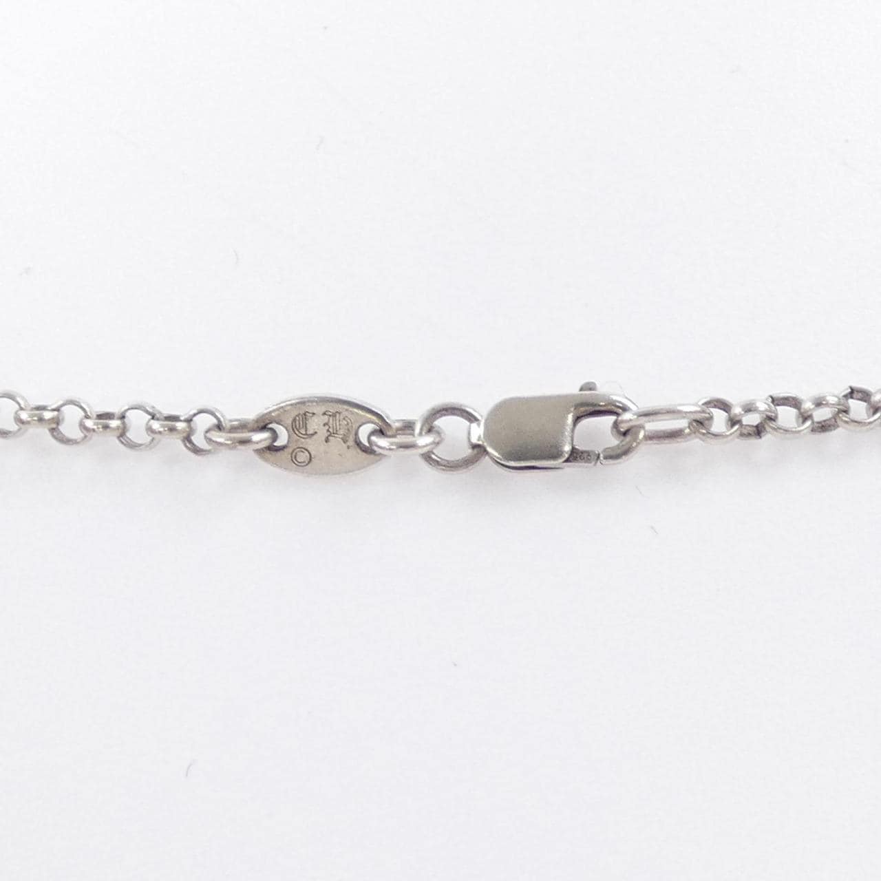 クロムハーツ CHROME HEARTS ROLL CHAIN I24 205014937SLVI24001 NECKLACE