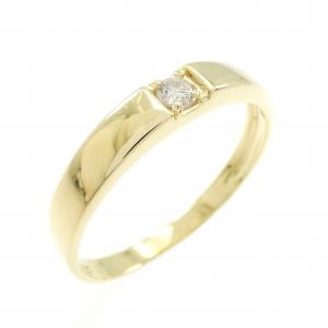 K18YG ピンクダイヤモンド リング 0.09CT