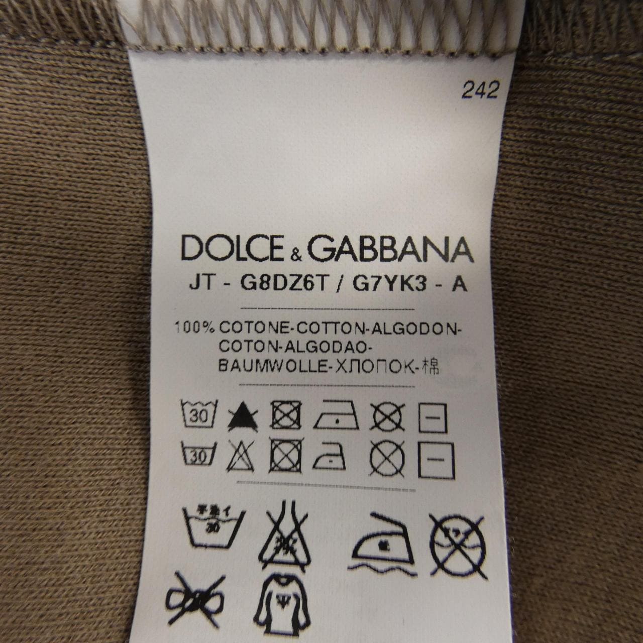 ドルチェアンドガッバーナ DOLCE&GABBANA Tシャツ