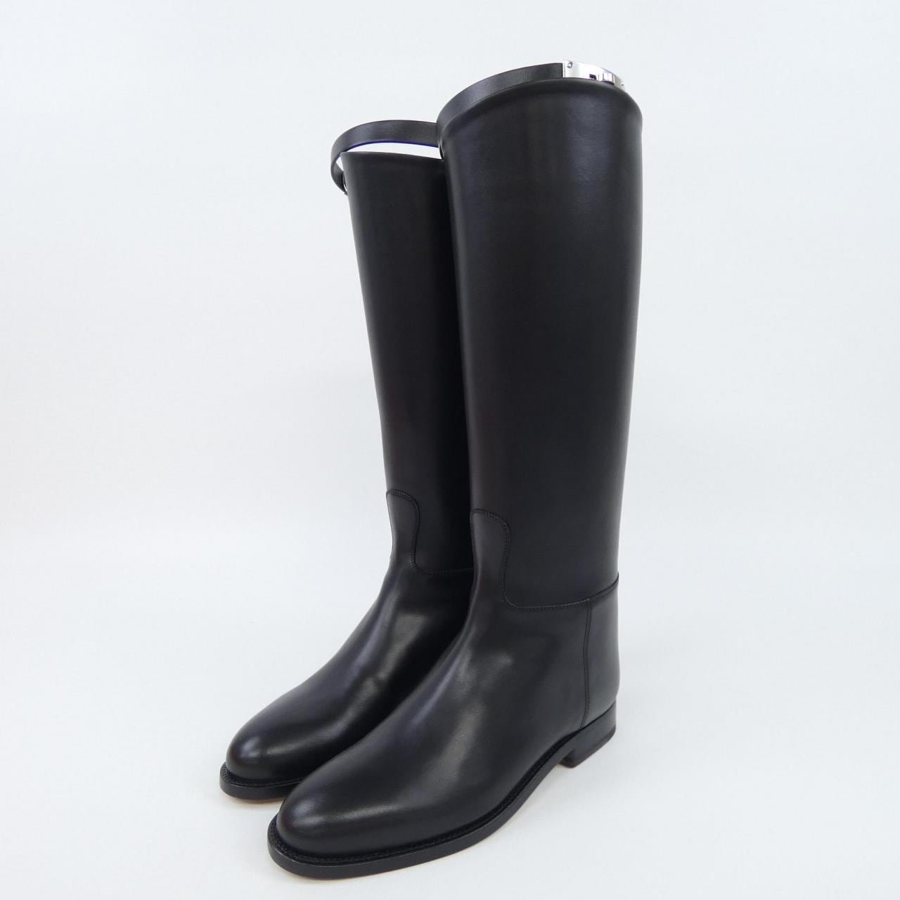 エルメス HERMES ジャンピング JUMPING ケリーバックル 042138Z ロングブーツ