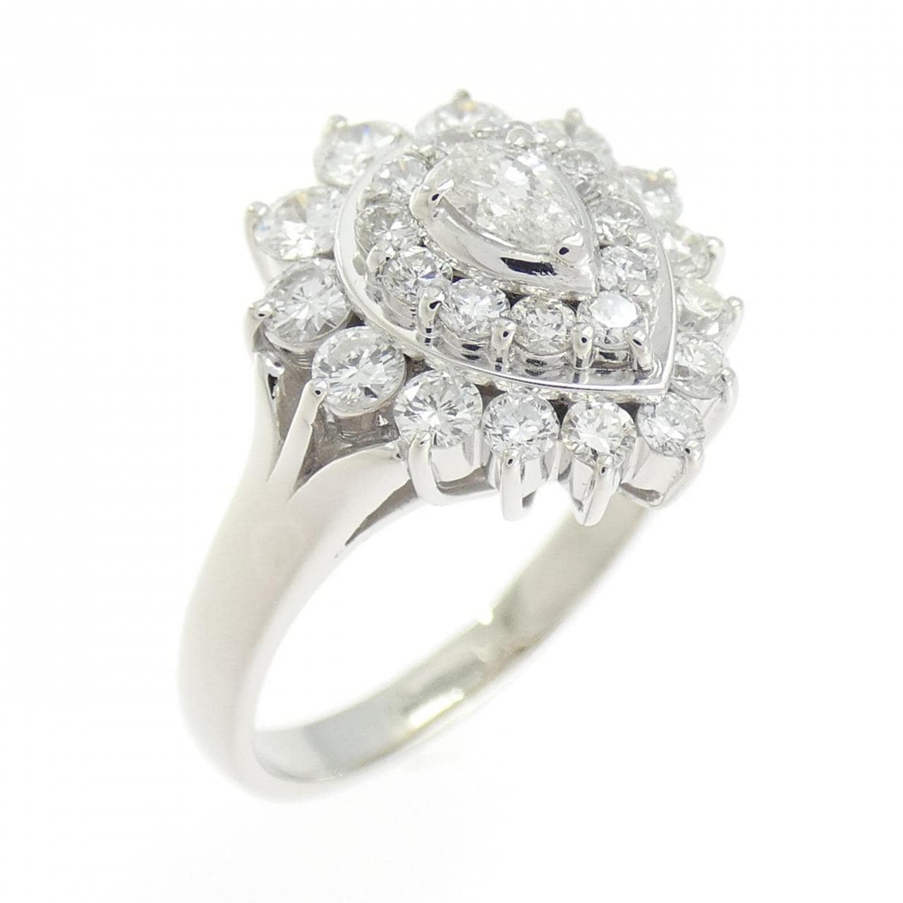 PT900 ダイヤモンド リング 1.07CT