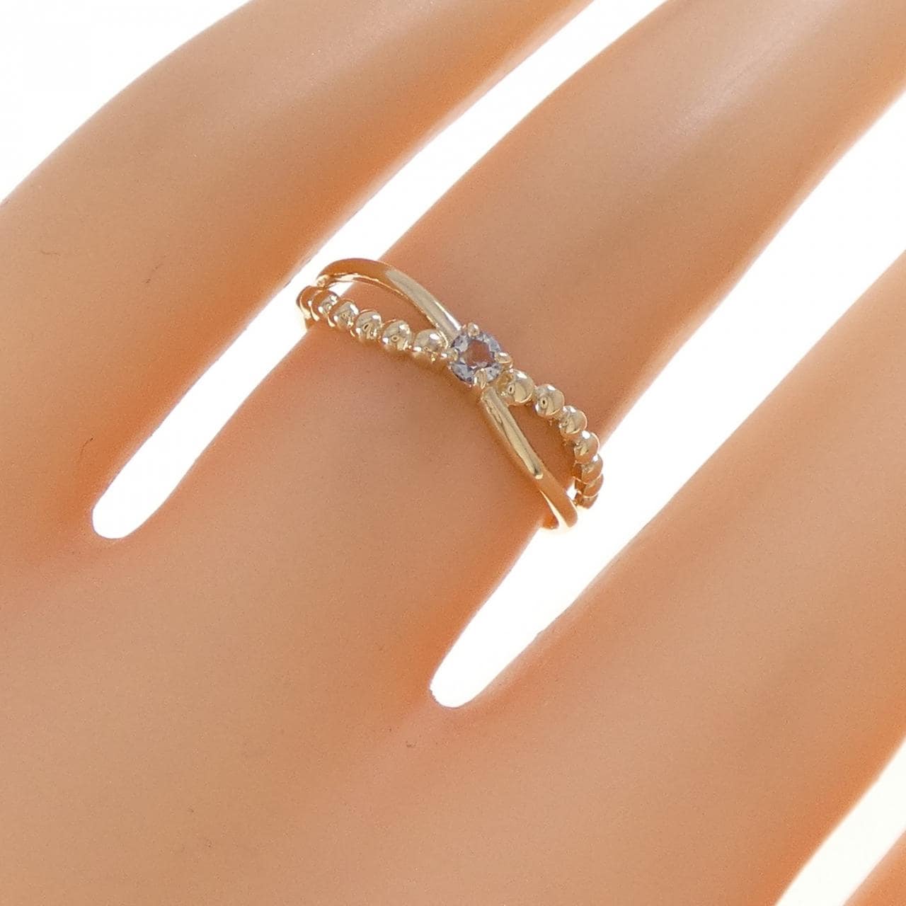 K9YG ブルートパーズ リング