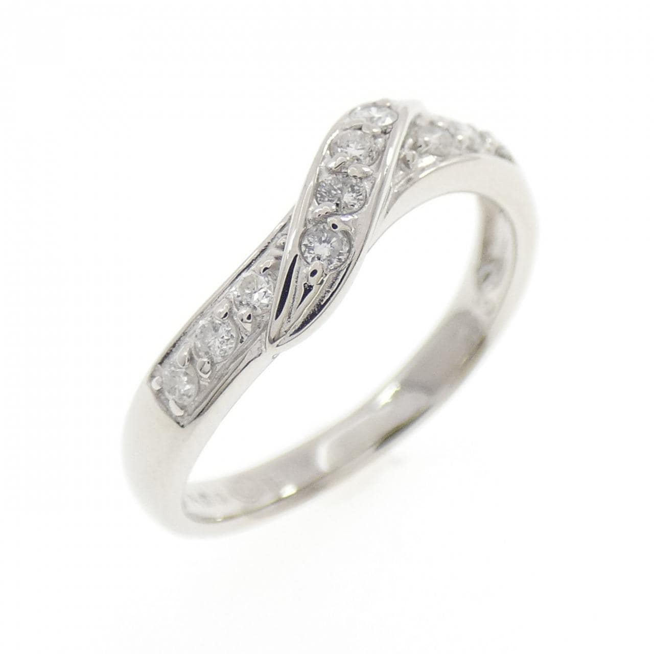 PT900 ダイヤモンド リング 0.13CT