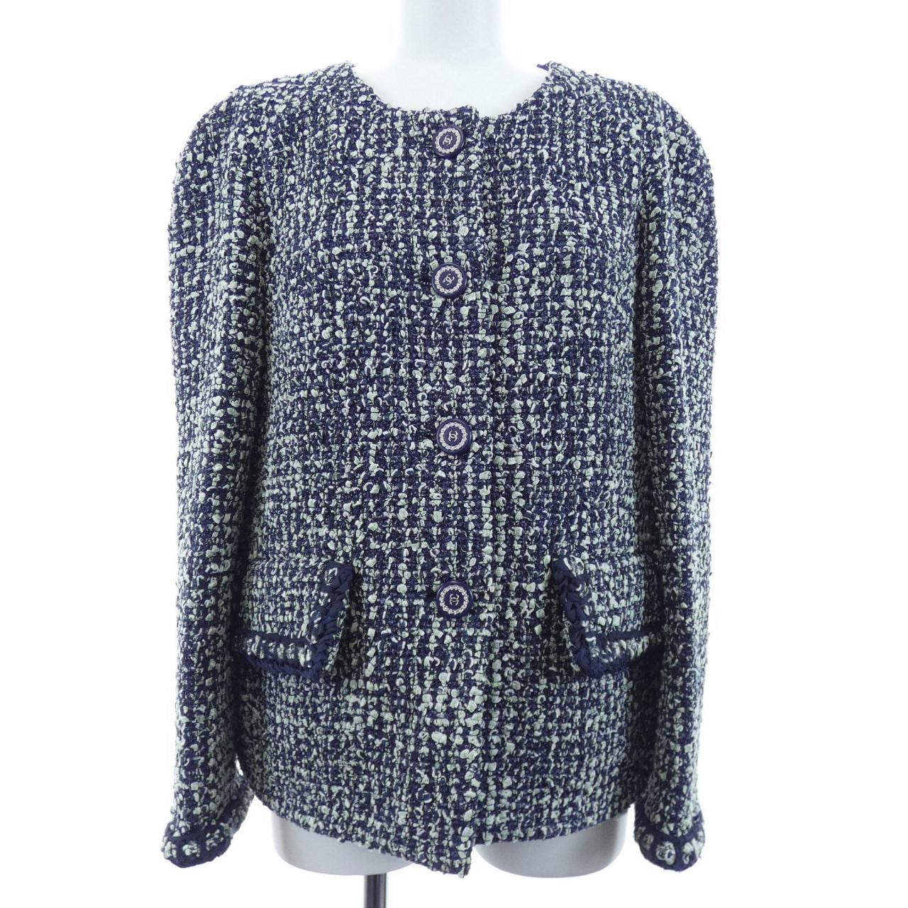 シャネル CHANEL P60886V45893 19P ノーカラージャケット