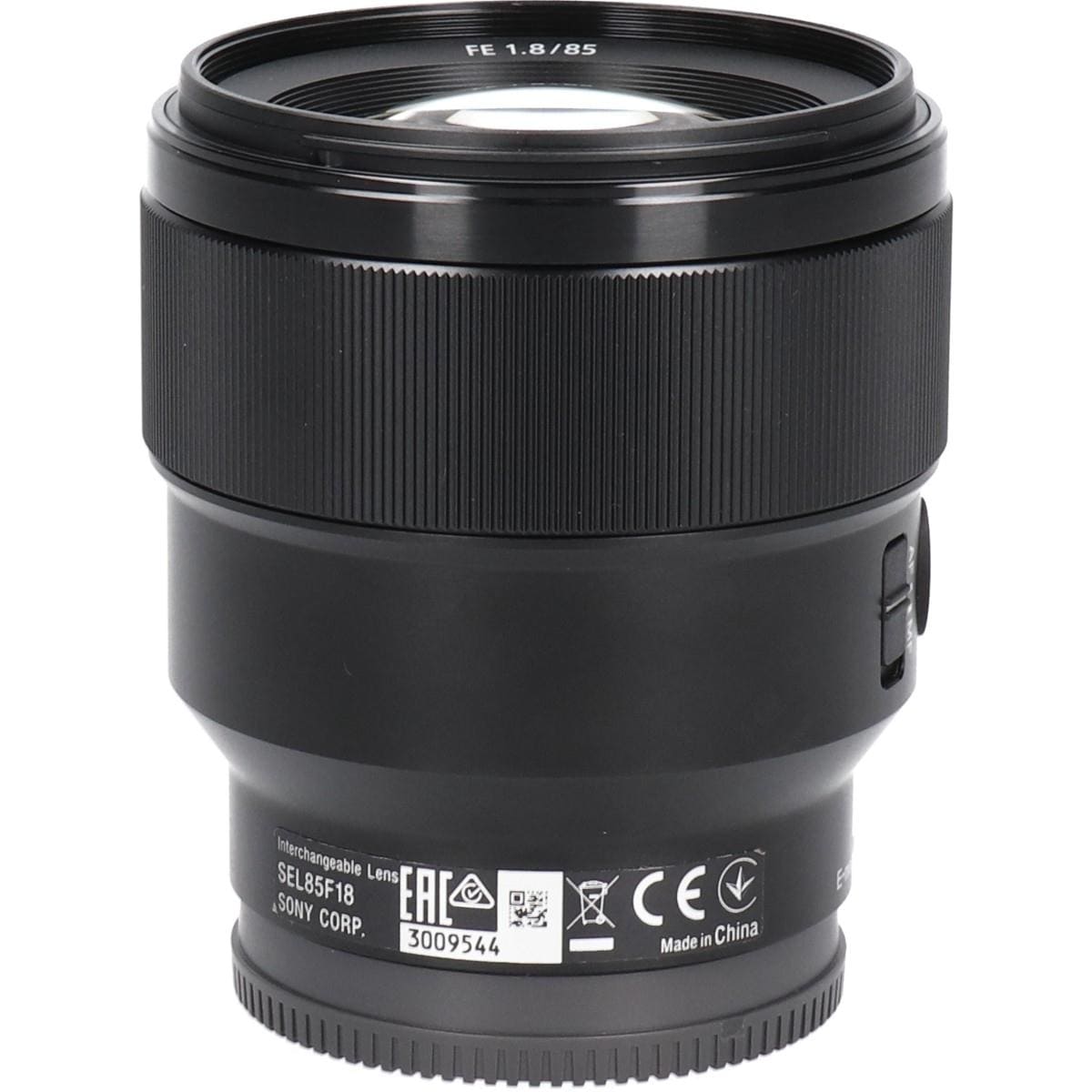 ＦＥ８５ｍｍ　Ｆ１．８（ＳＥＬ８５Ｆ１８）