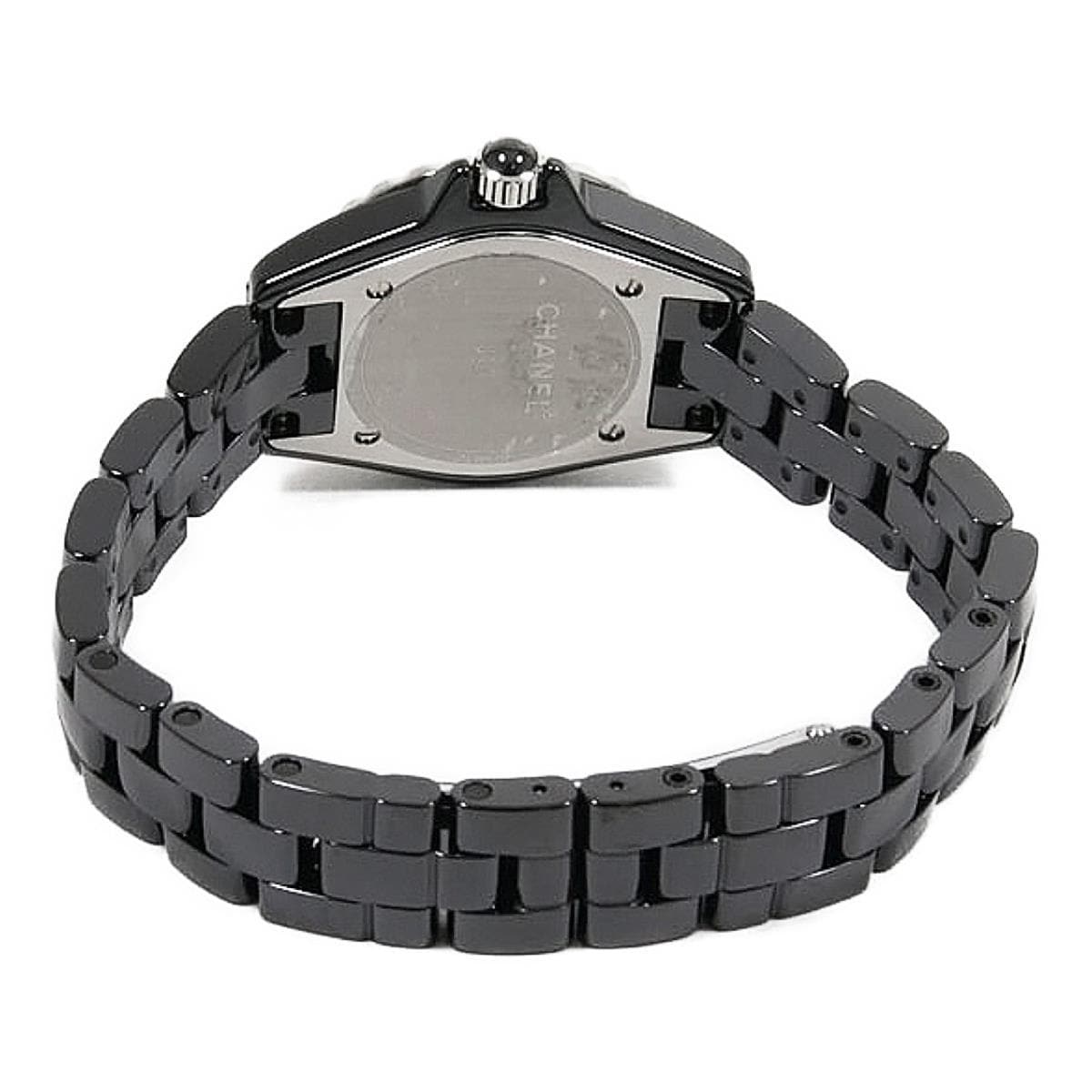 【新品】シャネル　Ｈ２５６９　Ｊ１２　２９ｍｍセラミック・８Ｐ　クォーツ