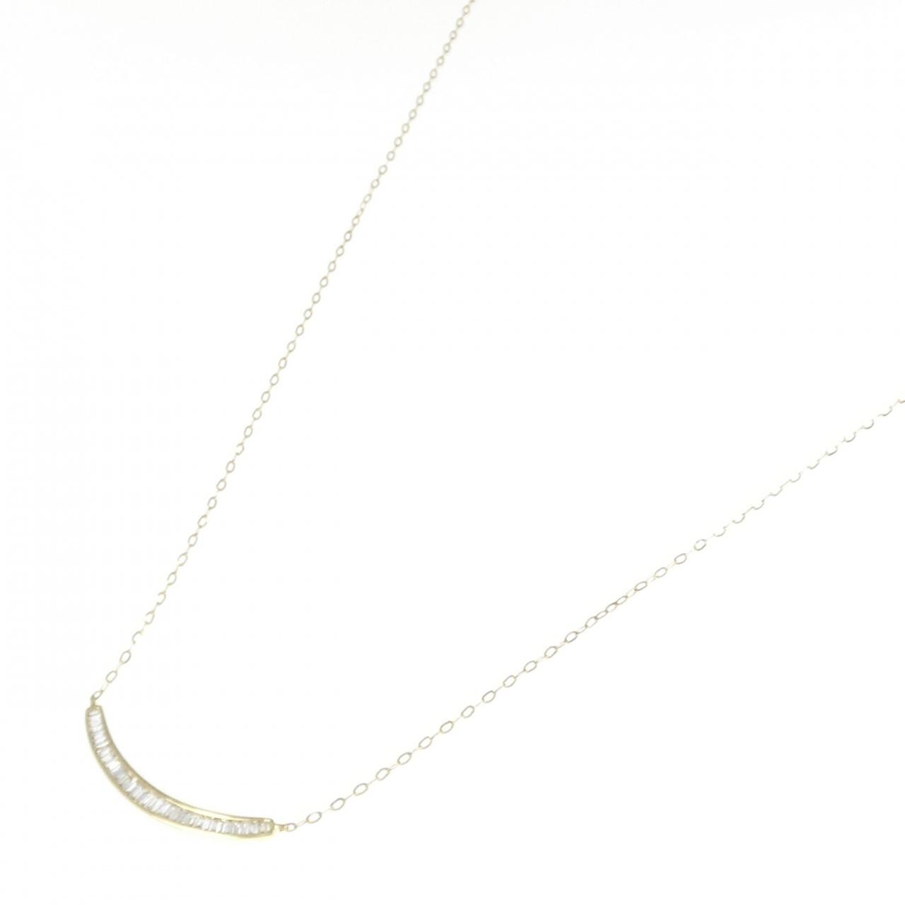 K18YG ダイヤモンド ネックレス 0.20CT