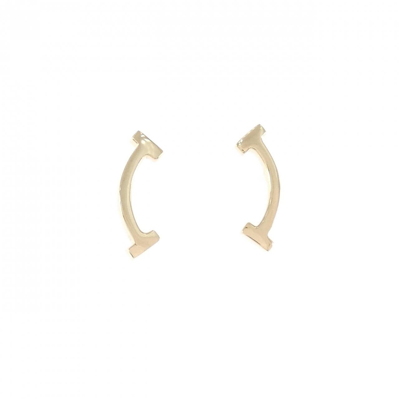 ティファニー Tスマイル ピアス