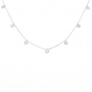 K18WG ダイヤモンド ネックレス 1.00CT
