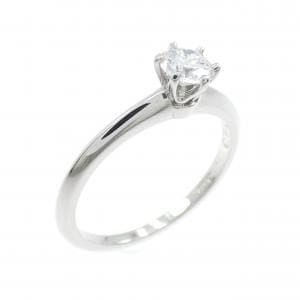 ティファニー クラシックソリティア リング 0.30CT E VVS1