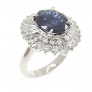 PT900 サファイヤ リング 2.85CT