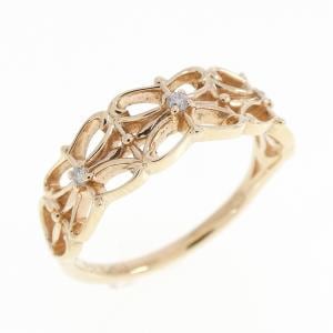 アガット ダイヤモンド リング 0.02CT