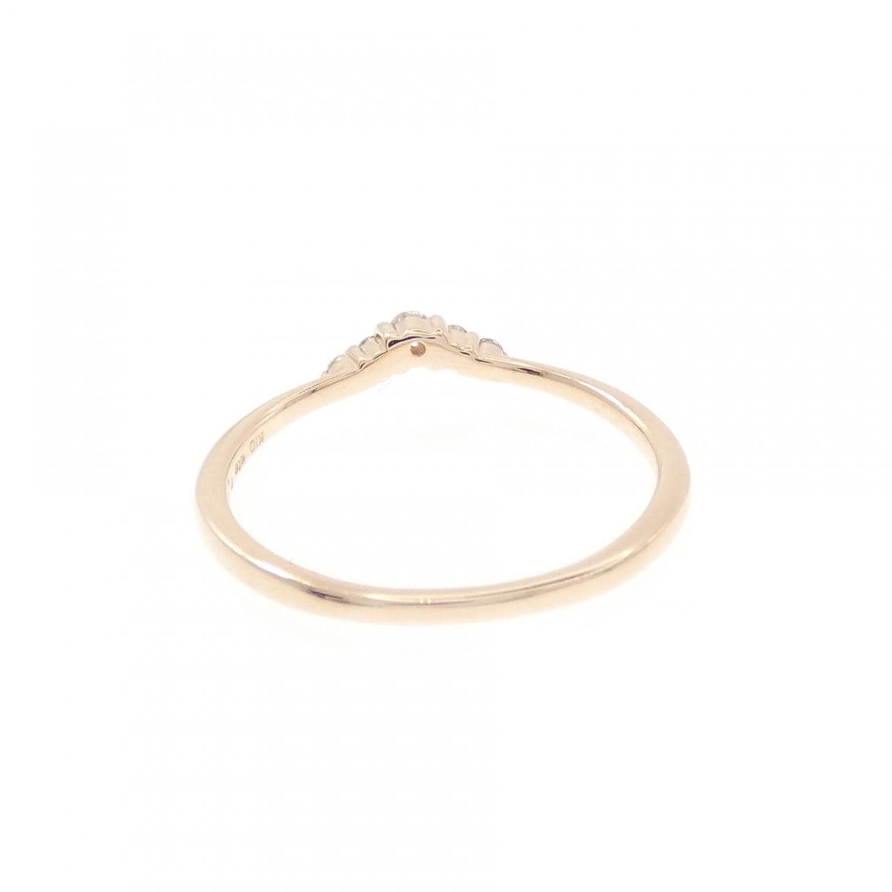 エテ ダイヤモンド ピンキーリング 0.03CT