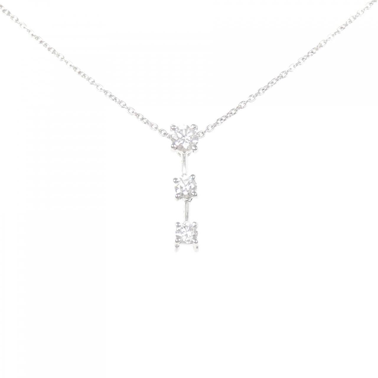 トリロジー ダイヤモンド ネックレス 0.40CT