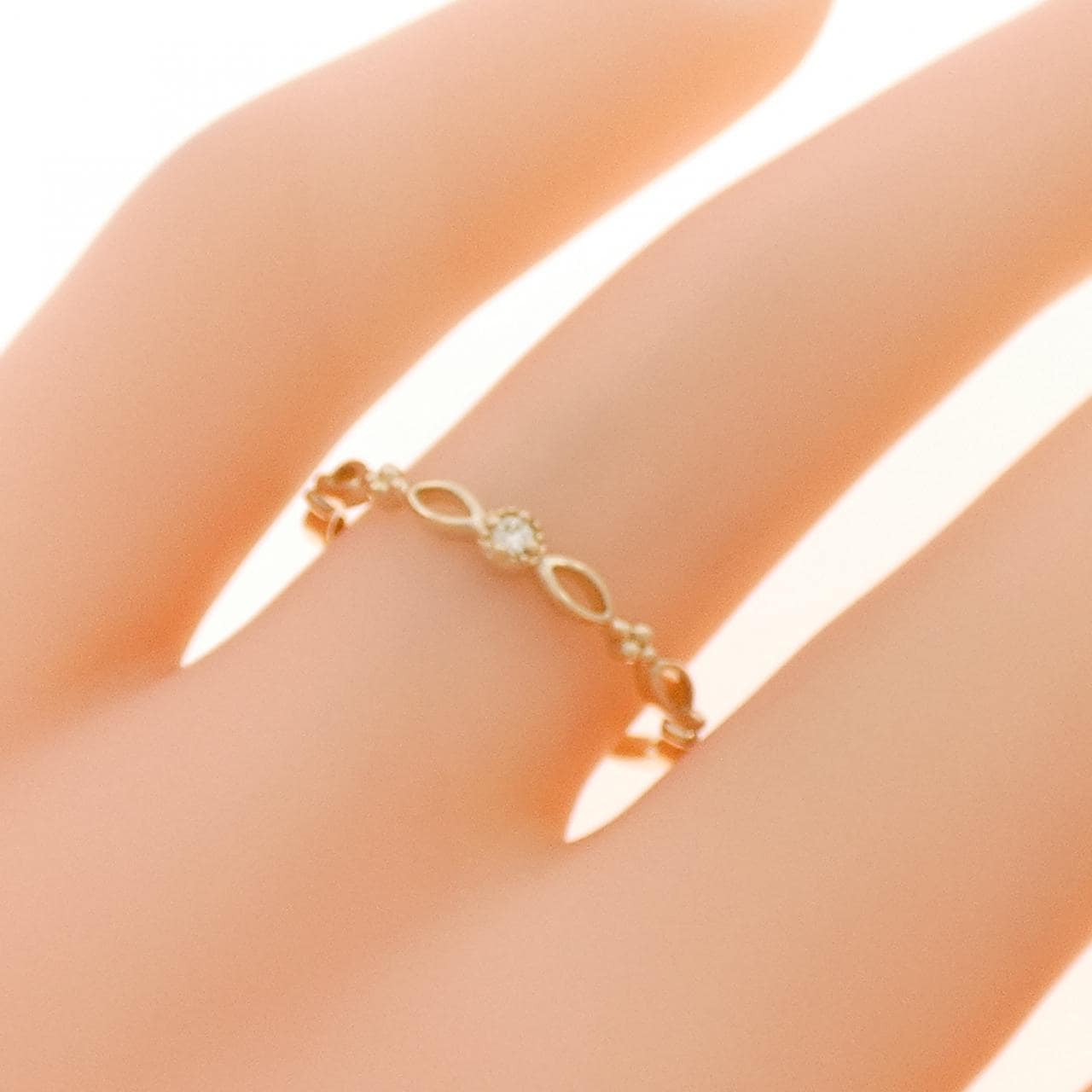 K10YG ダイヤモンド リング