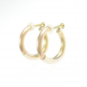 K18スリーカラー イヤリング