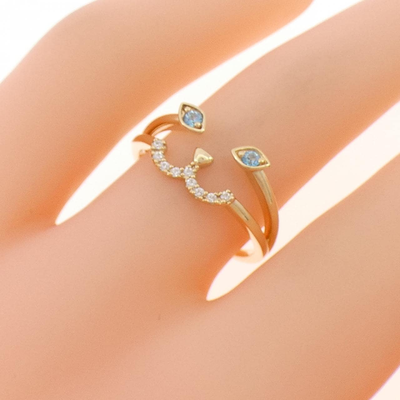 スタージュエリー トパーズ リング