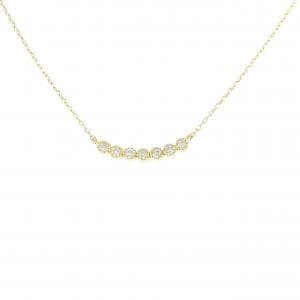 K18YG ダイヤモンド ネックレス 0.07CT