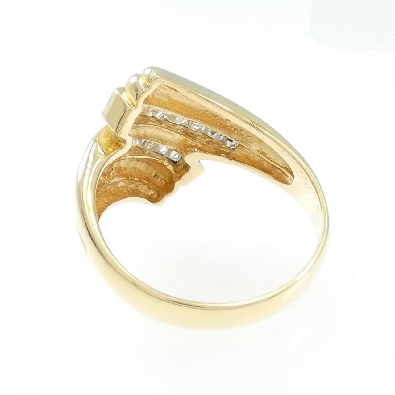 K18YG ダイヤモンド リング 0.51CT