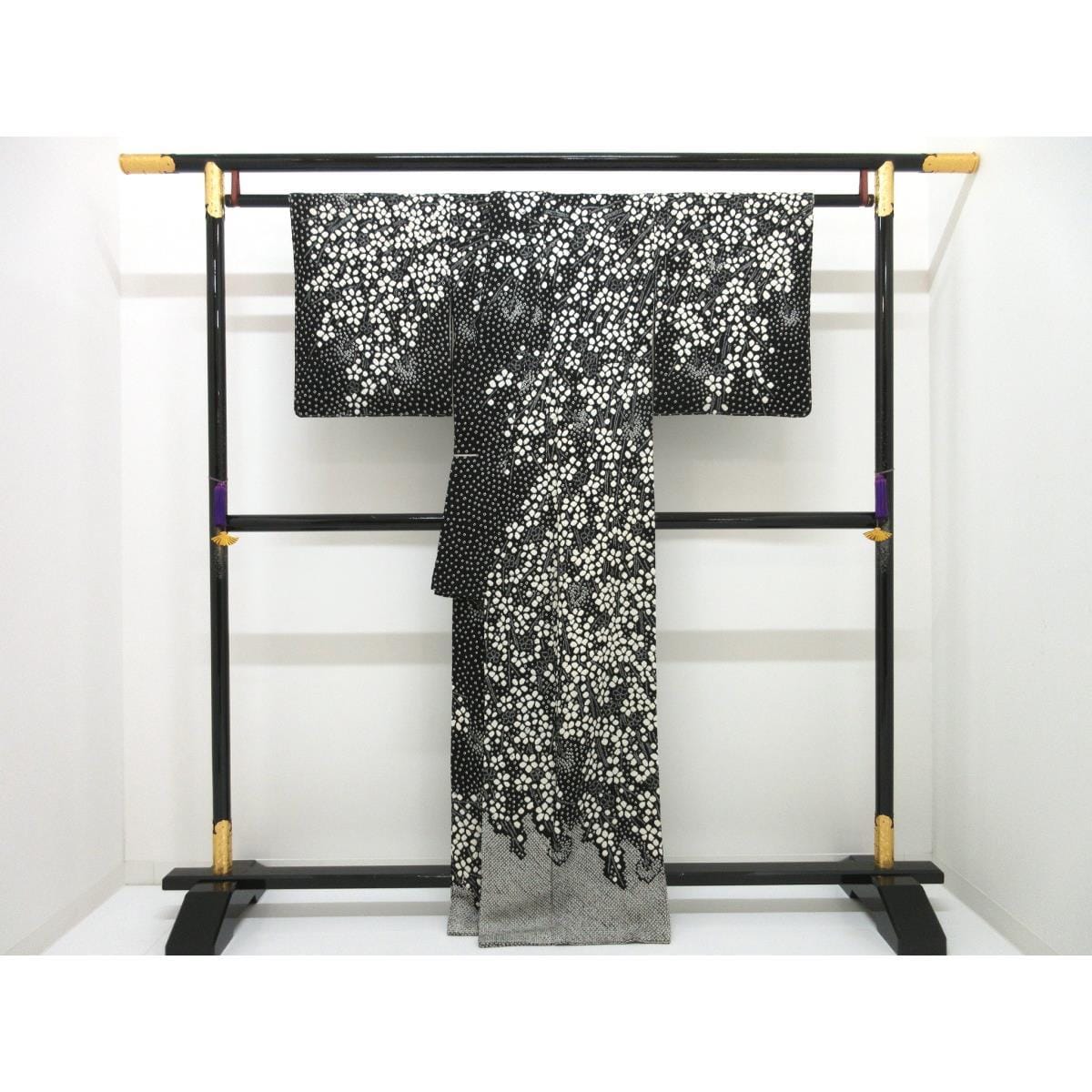 訪問着　絞り加工