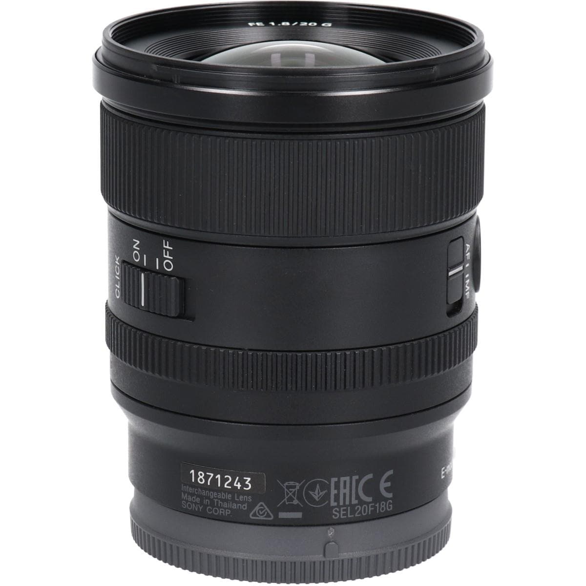 ＦＥ２０ｍｍ　Ｆ１．８Ｇ（ＳＥＬ２０Ｆ１８Ｇ）