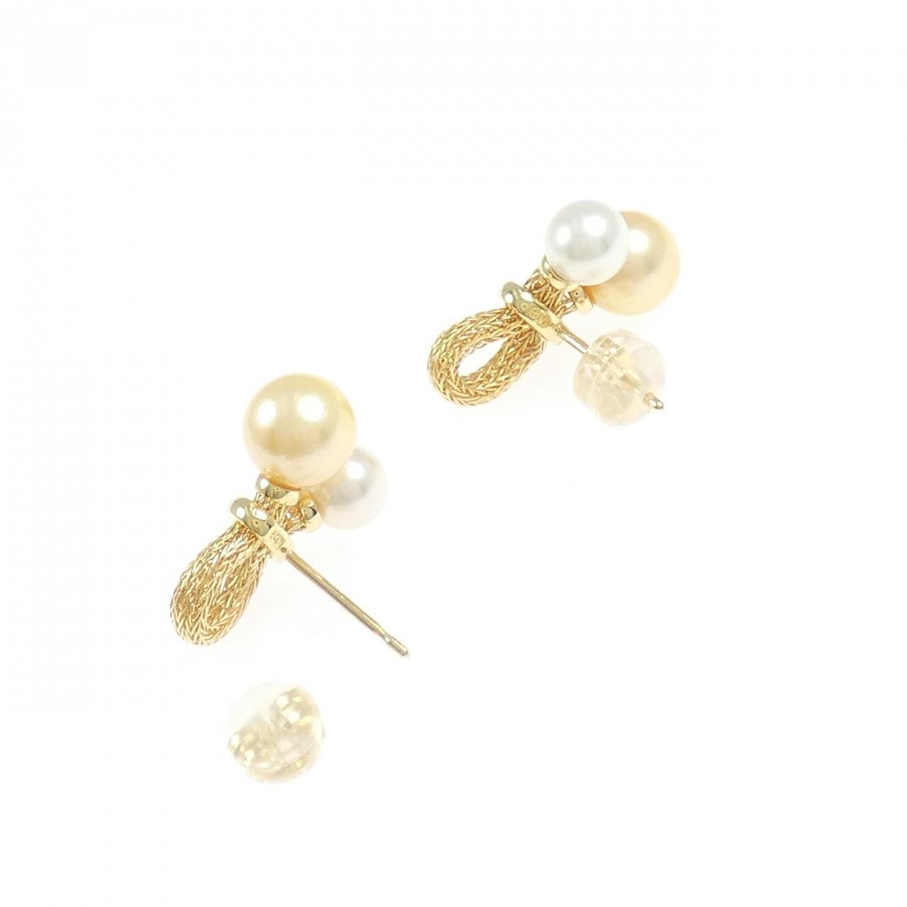 K18YG アコヤパール ピアス