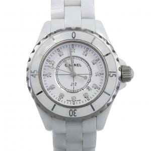 【ノーメンテナンス還元価格】シャネル J12 33mmセラミック･12P H1628 セラミック クォーツ