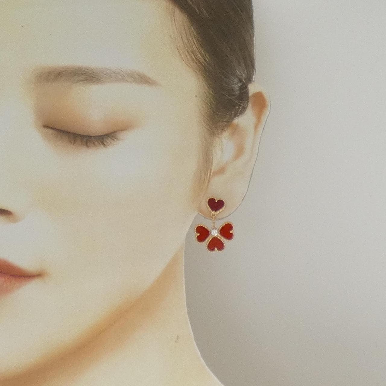 ヴァンクリーフ&アーペル スウィート ハート ピアス