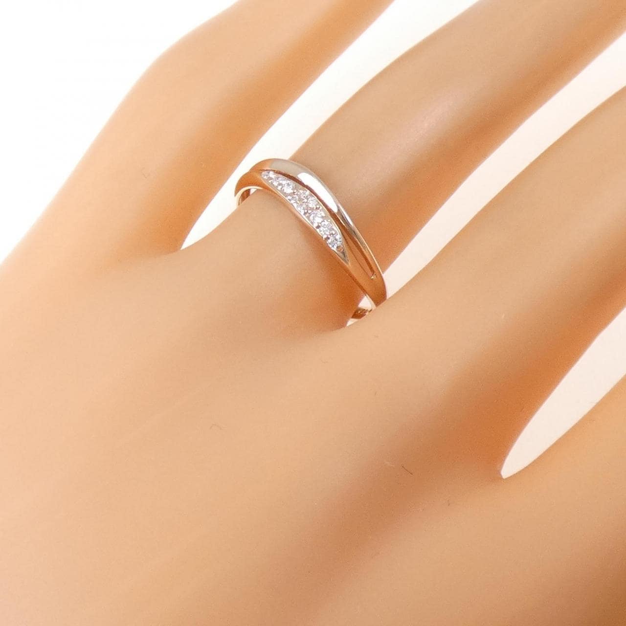 K10PG ダイヤモンド リング 0.02CT