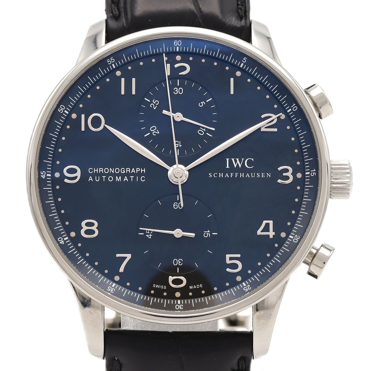 【ノーメンテナンス還元価格】IWC ポルトギーゼクロノグラフ IW371447 SS 自動巻