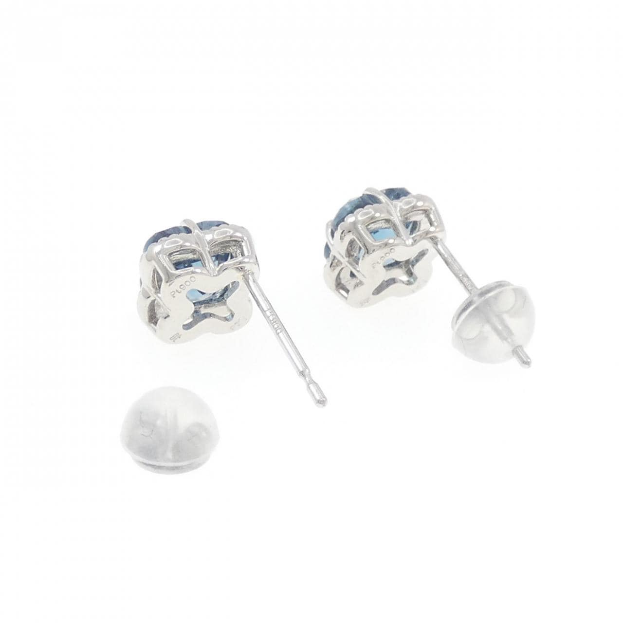 チャーミー ブルートパーズ ピアス 2.59CT
