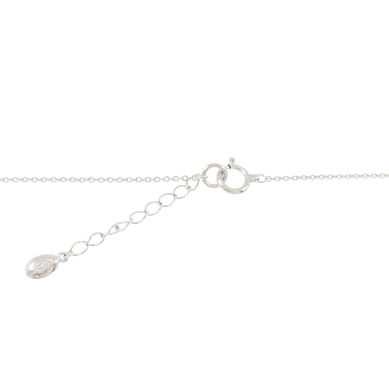 K18WG ダイヤモンド ネックレス 0.26CT