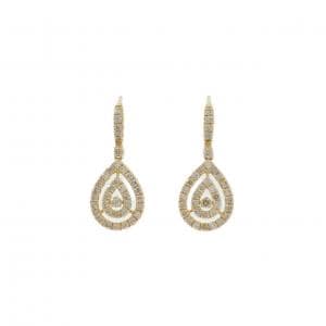 K18YG ダイヤモンド ピアス 0.70CT