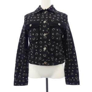 エルメス HERMES PORTE BONHEUR BANDANA 6H0263D4 デニムジャケット