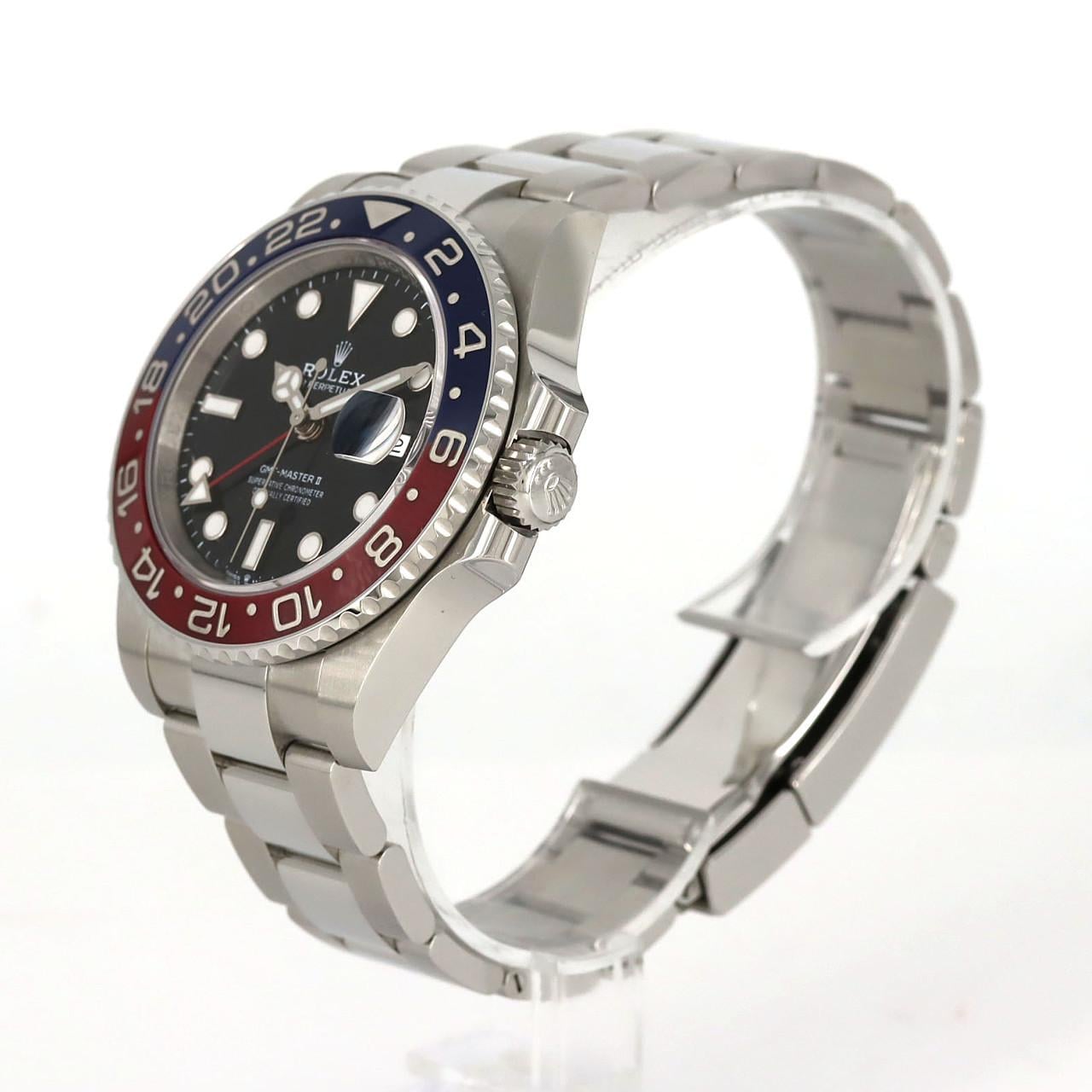 ロレックス GMTマスターⅡ 126710BLRO･3 SS 自動巻 ランダム番