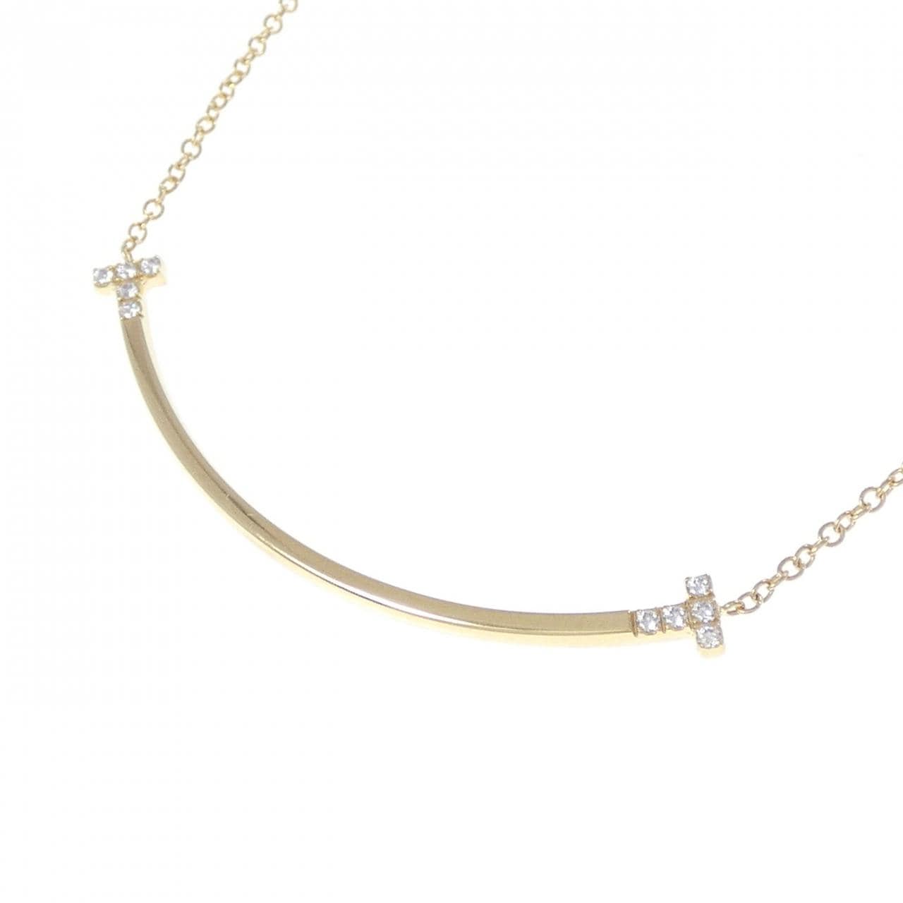 ティファニー Tスマイル スモール ネックレス