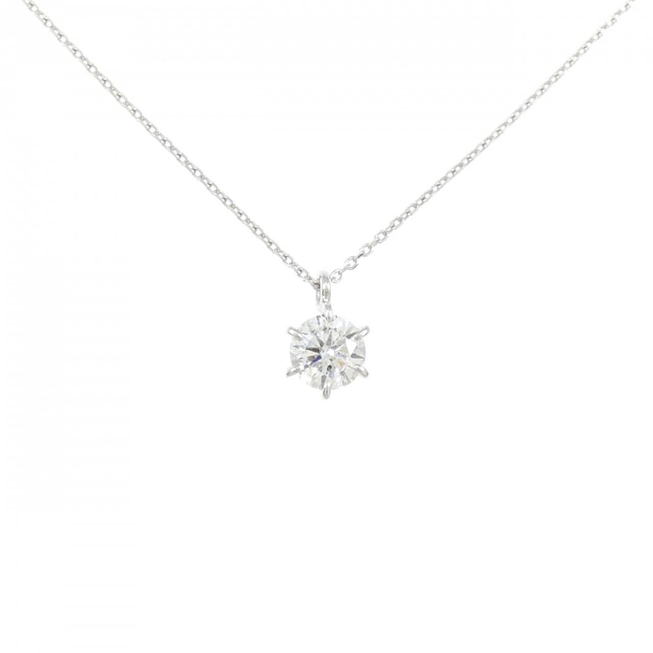 PT900/PT850 ダイヤモンド ネックレス 0.511CT H SI2 Good