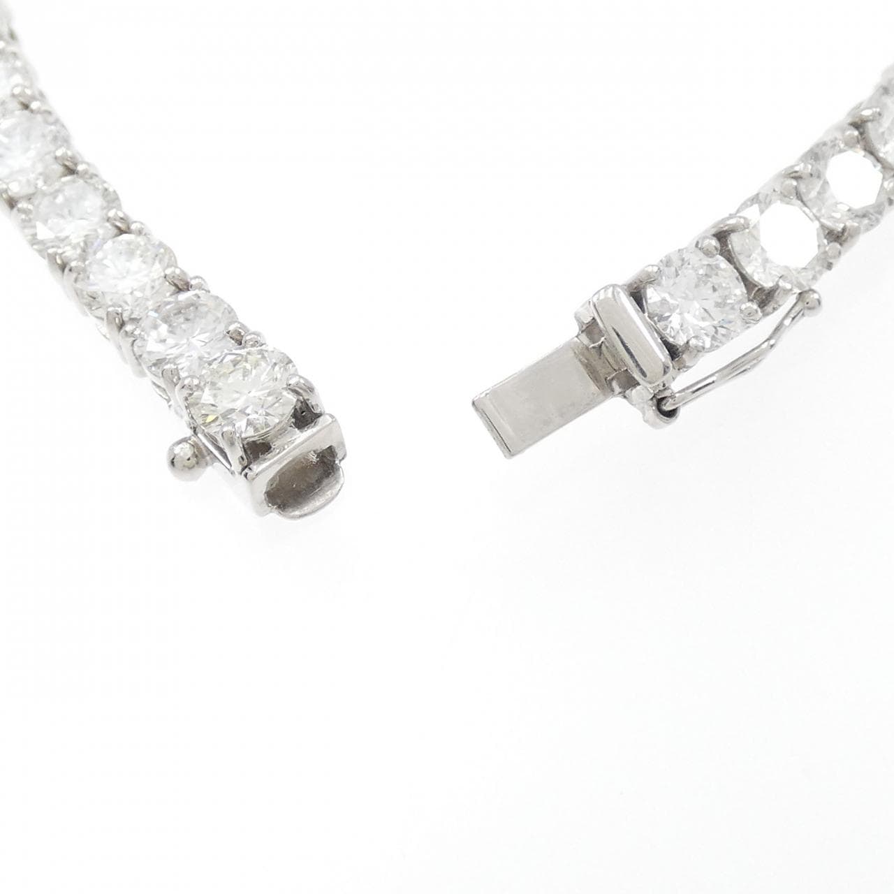 【新品】PT ダイヤモンド ブレスレット 14.501CT E-H SI1 EXT-GOOD