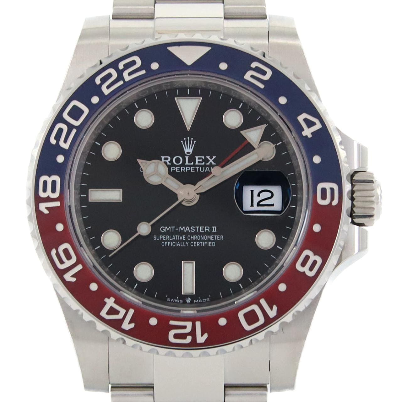 ロレックス GMTマスターⅡ 126710BLRO･3 SS 自動巻 ランダム番