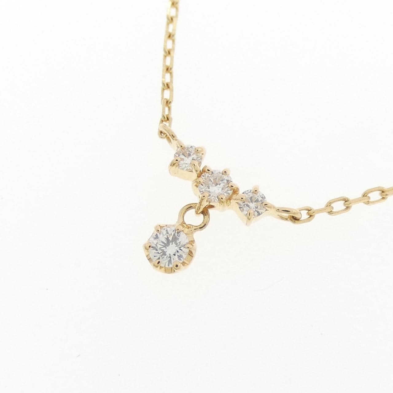 ポンテヴェキオ ダイヤモンド ネックレス 0.06CT