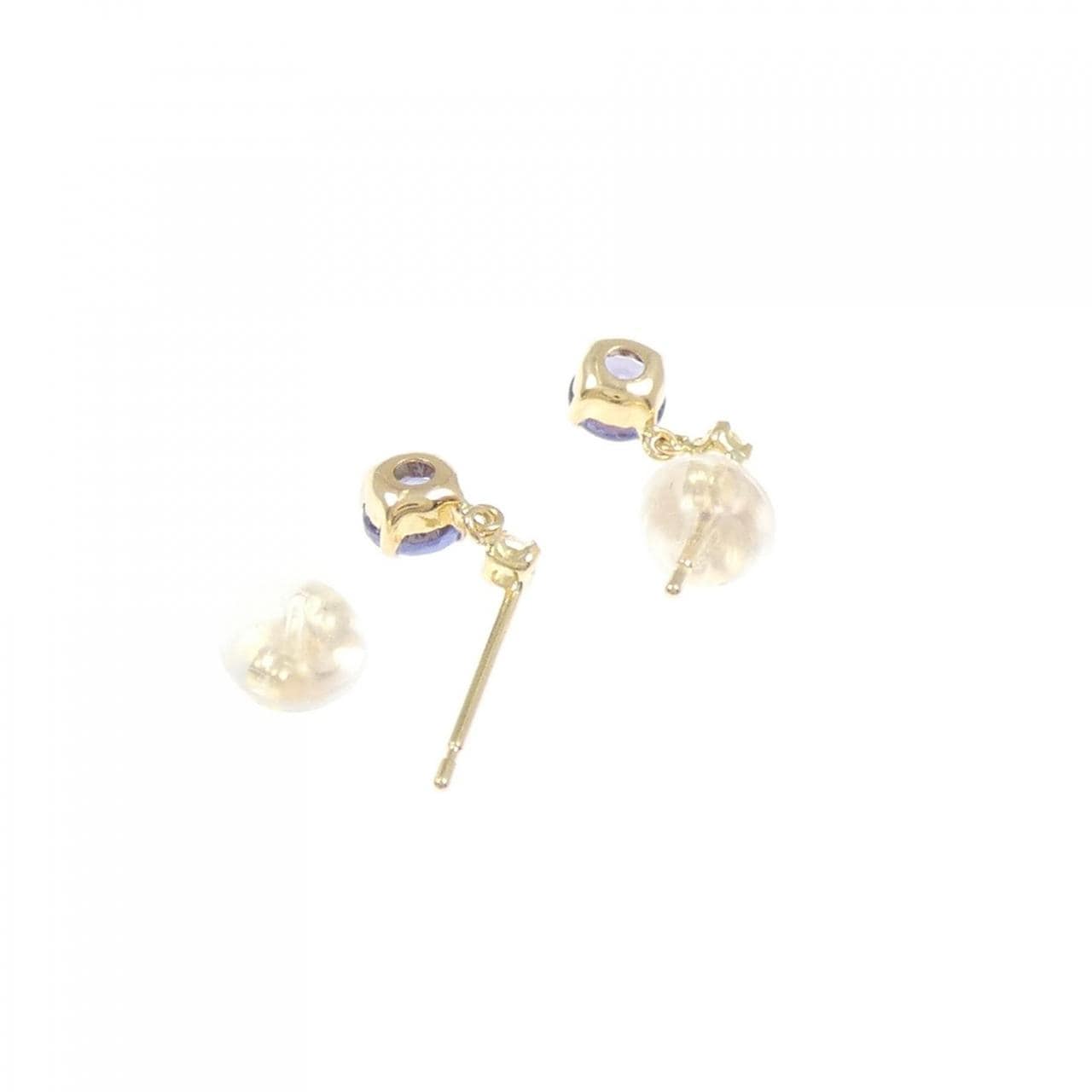 K18YG タンザナイト ピアス