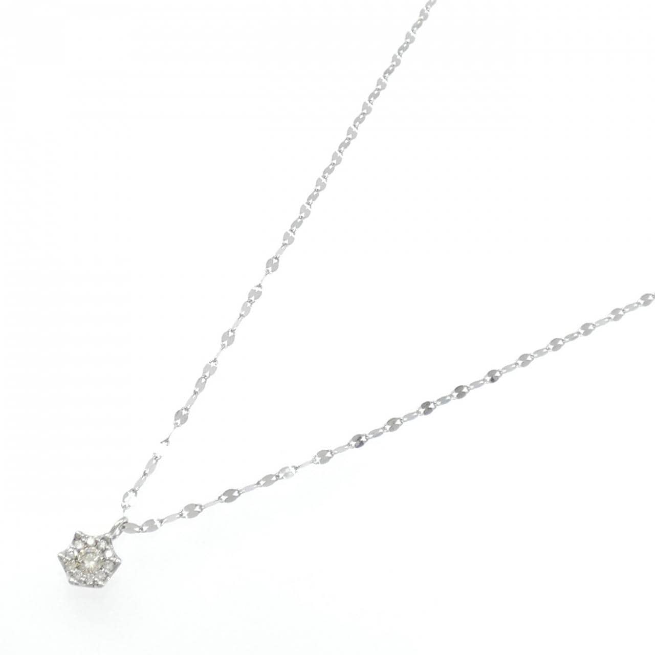 PT900/PT850 ダイヤモンド ネックレス 0.31CT