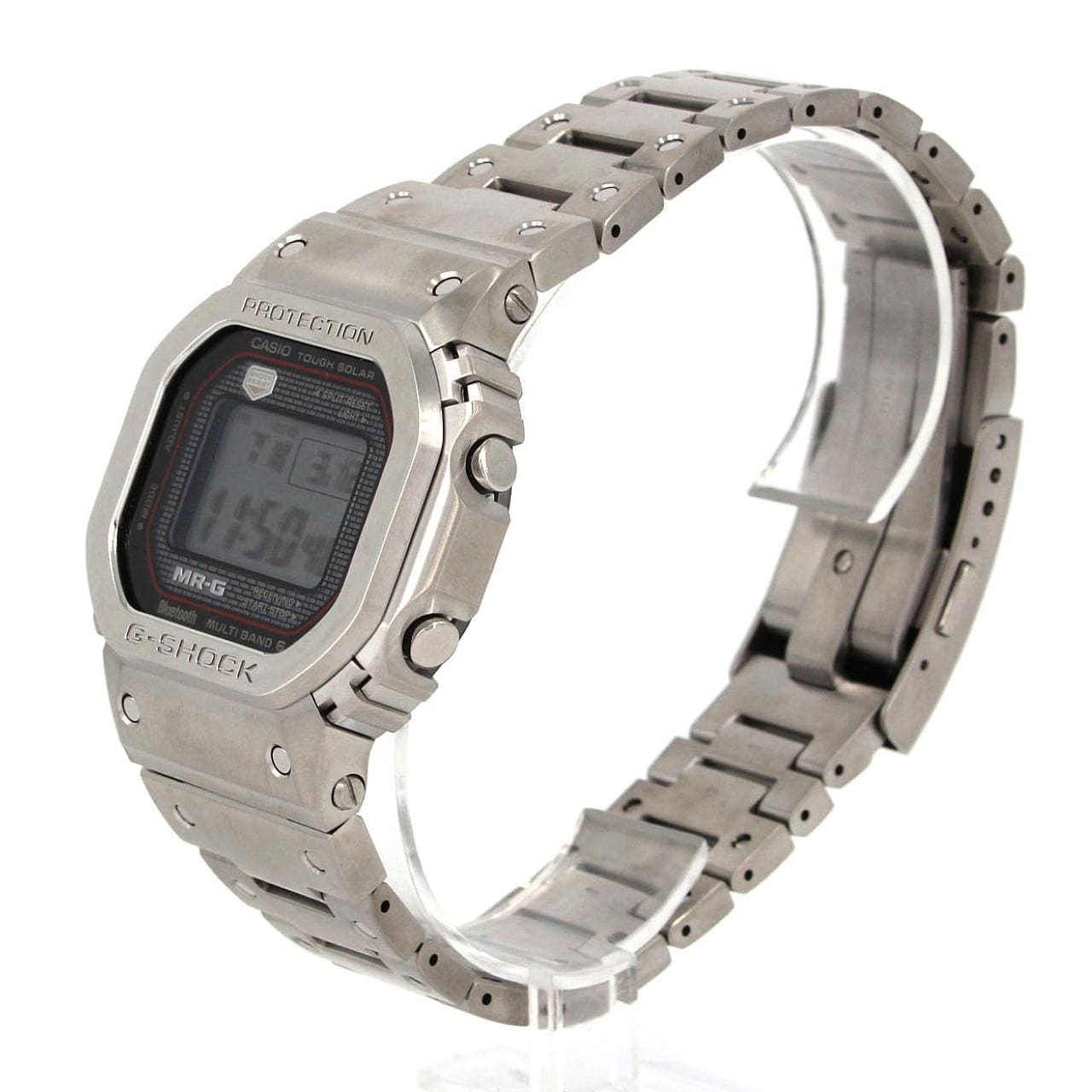 カシオ G-SHOCK･MR-G 電波時計 MRG-B5000D-1JR TI ソーラークォーツ