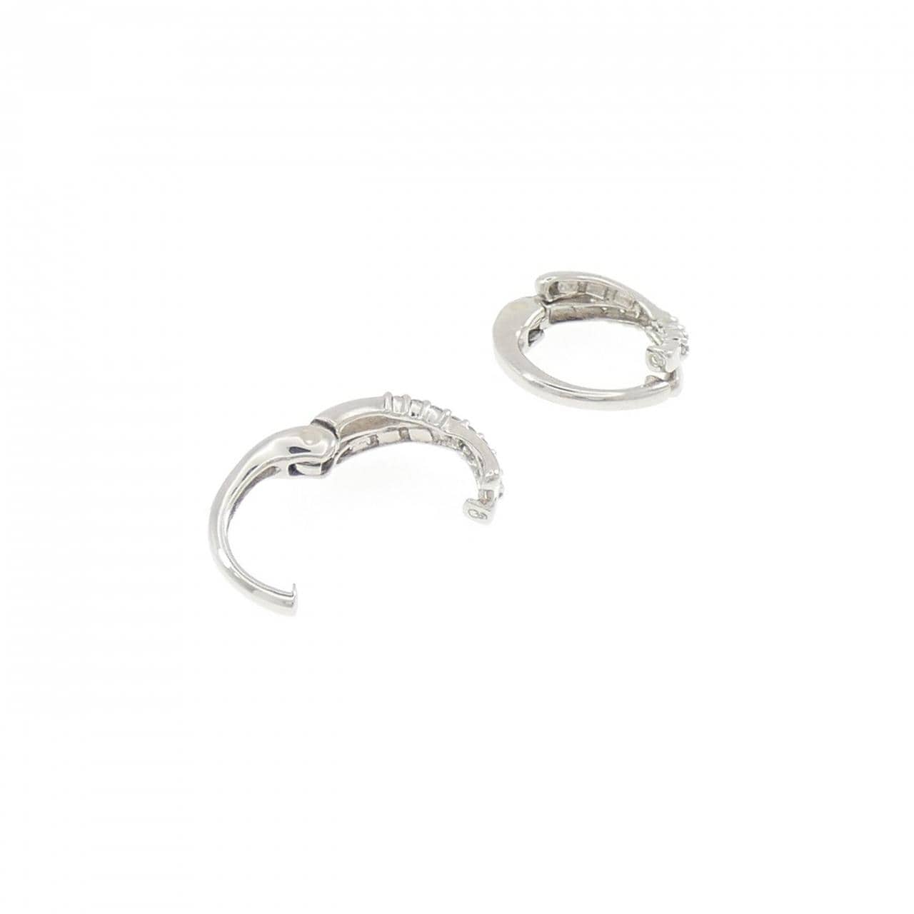 ジーエスティービー ダイヤモンド イヤリング 0.08CT