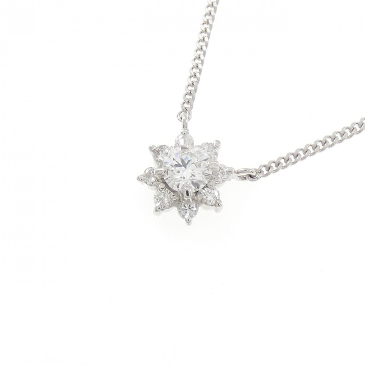 PT850 ダイヤモンド ネックレス 0.256CT