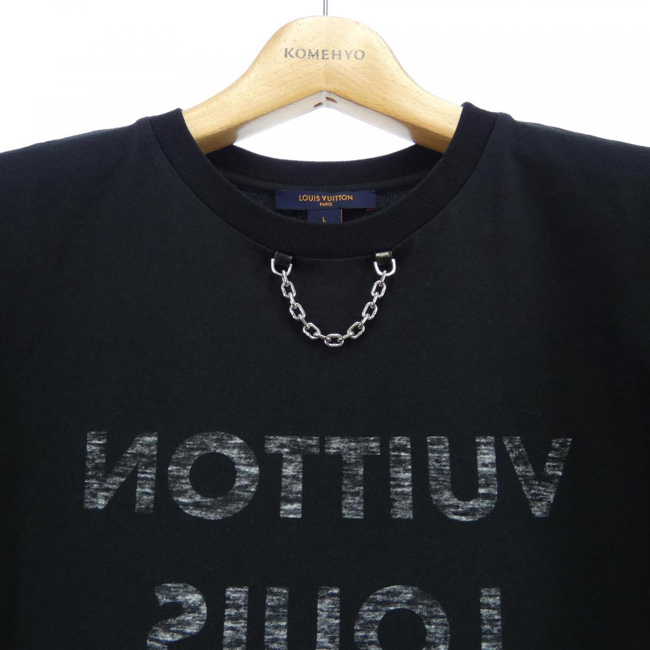 ルイヴィトン LOUIS VUITTON LOUIS VUITTONプリントTシャツ FITS02TXP Tシャツ