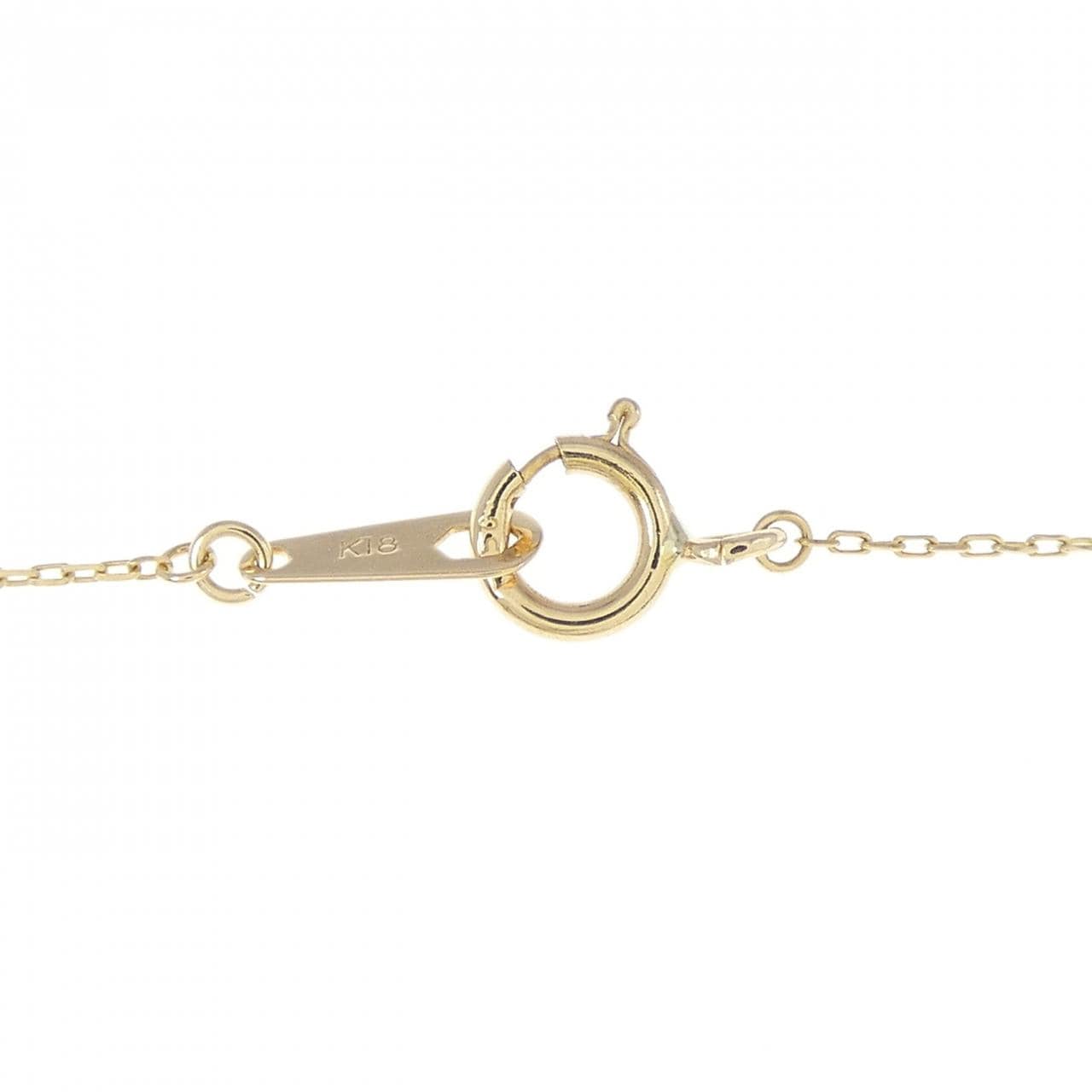 K18YG ダイヤモンド ネックレス 0.30CT