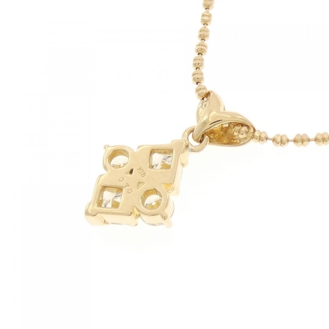 K18YG ダイヤモンド ネックレス 0.70CT