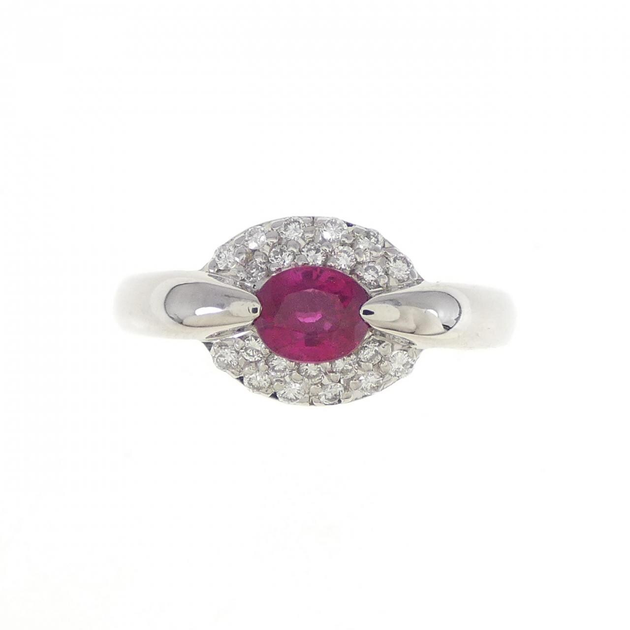PT ルビー リング 0.47CT